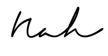 Nah Cardoso Hello Hello Logo Black